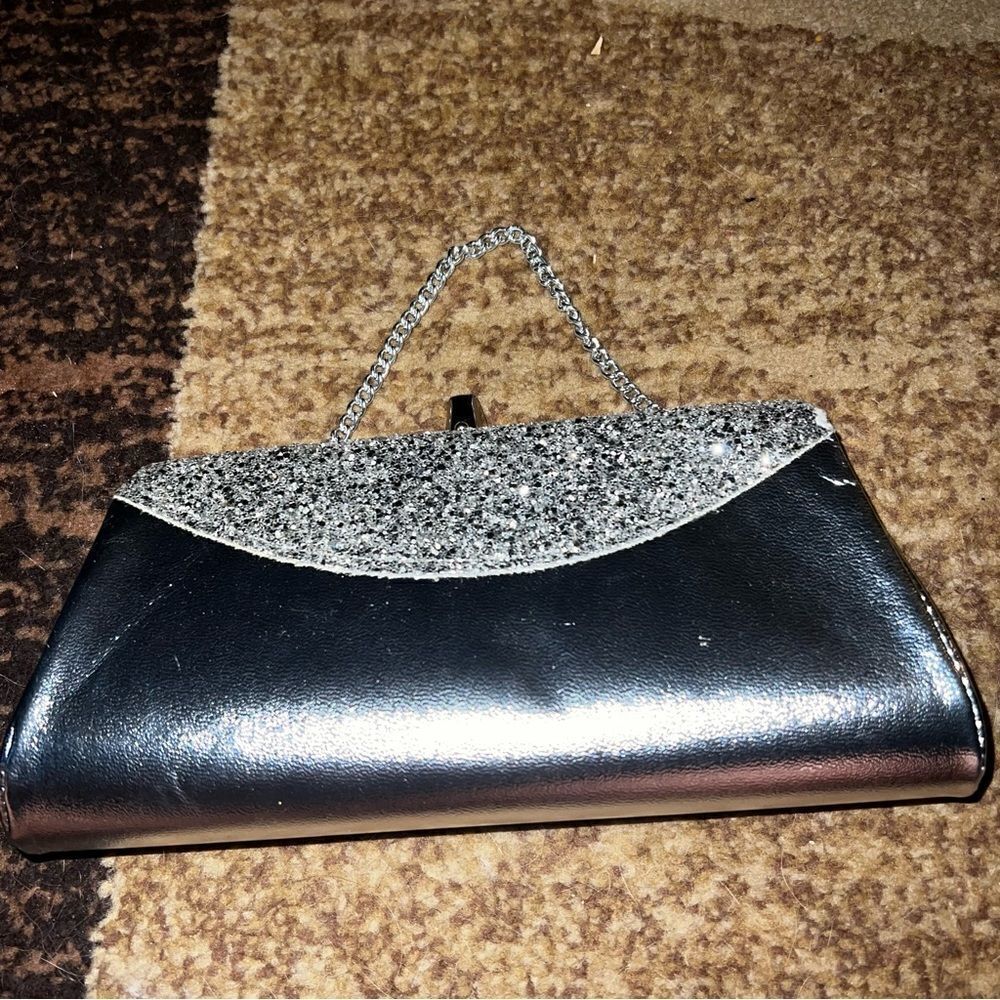 Silver vintage purse